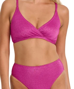 Shiny D-Cup Bikini Top - Women's