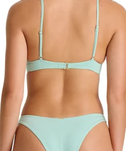 Shiny High-Leg Bikini Bottom - Women's