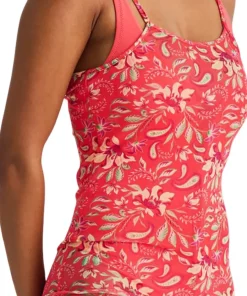 Side Shirring Mesh Cover-Up Cami Dress - Women's