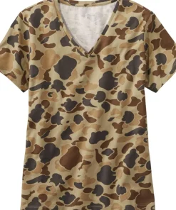 Signature Rangeley Cotton V-Neck T-Shirt - Women's