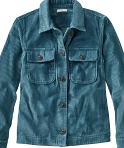 Signature Wide-Wale Shirt Jacket - Women's