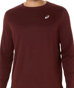 Silver Long Sleeve Running Top - Men's