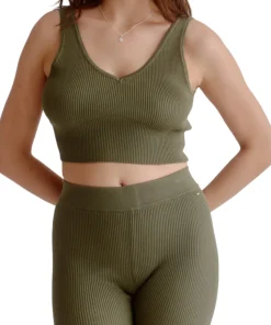Simple V-Neck Tank Top - Women's