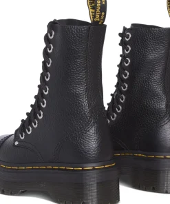 Sinclair Hi Milled Nappa Leather Platform Boots - Unisex