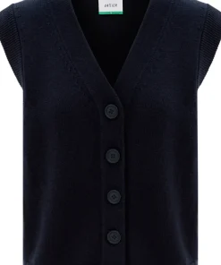 Soho Midweight Merino Blend Sweater Knit Vest - Women's