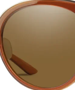 Somerset Sunglasses - Amber - Polarized Brown Lens - Women's