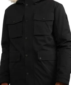Soren Parka With Faux Fur Trim - Men's