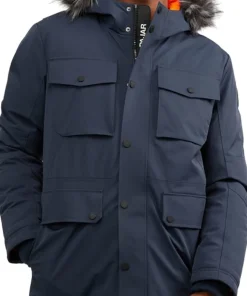 Soren Parka With Faux Fur Trim - Men's