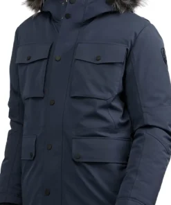Soren Parka With Faux Fur Trim - Men's