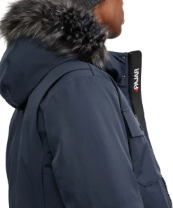Soren Parka With Faux Fur Trim - Men's