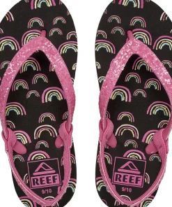 Stargazer Printed Sandals - Little Girls