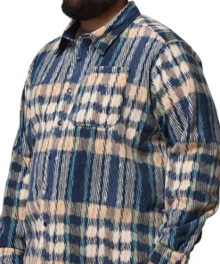 Steens Mountain II Big Size Printed Fleece Shirt Jacket - Men's