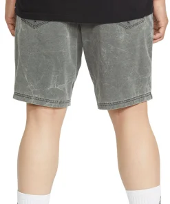 Stone Faded Hybrid Short 19