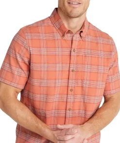 Stonecoast Slightly Fitted Untucked Fit Short Sleeve Hemp Shirt - Men's
