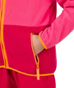 Strawpile Full Zip Fleece Jacket - Junior