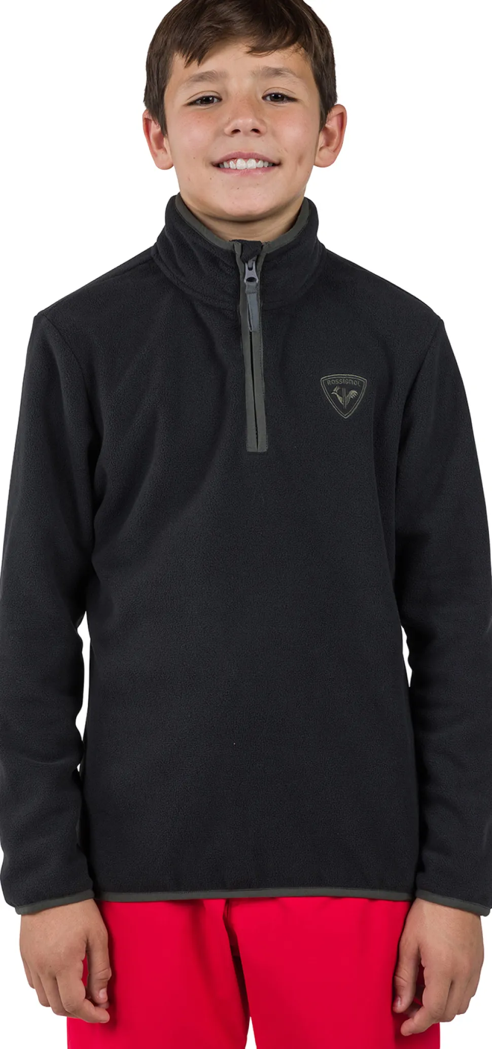 Strawpile Half Zip Fleece Top - Junior