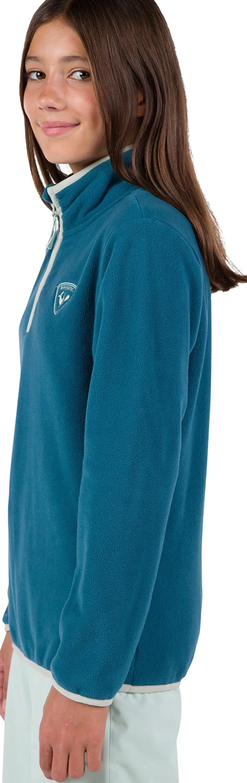 Strawpile Half Zip Fleece Top - Junior