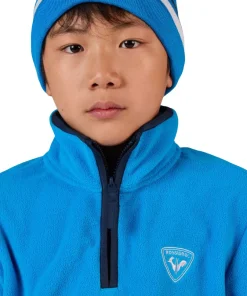 Strawpile Half Zip Fleece Top - Junior