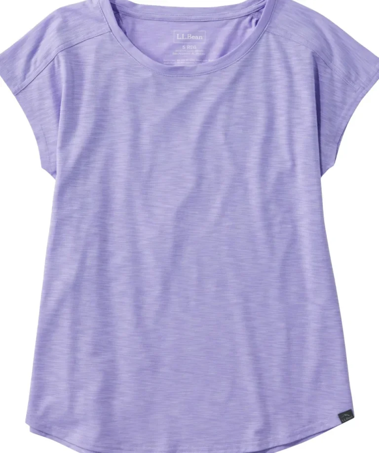 Streamside Ruched Short Sleeve Crew Neck T-Shirt - Women's
