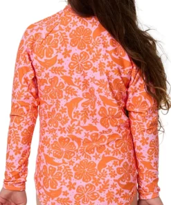 Sun and Swell Long Sleeve Surfsuit - Girls