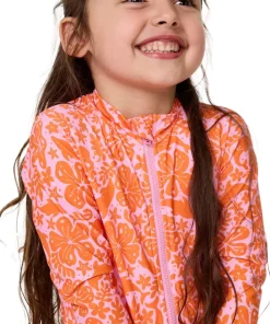Sun and Swell Long Sleeve Surfsuit - Girls