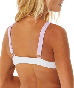 Sunrise Stripe Trilette Bikini Top - Women's