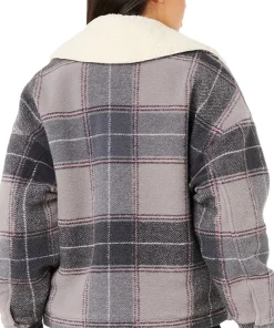 Sunset Luau Check Shacket - Women's