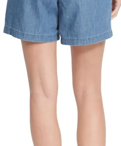 Sunwashed Denim Shorts - Women's