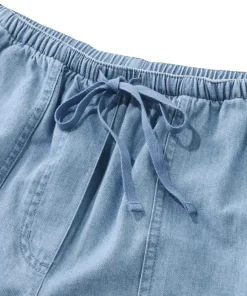 Sunwashed Denim Shorts - Women's
