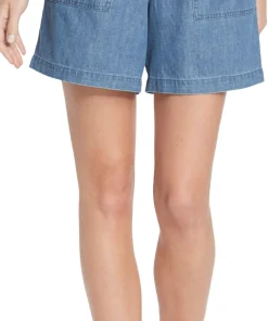 Sunwashed Denim Shorts - Women's