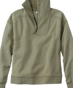 Sunwashed Quarter-Zip Sweatshirt - Women's