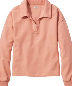 Sunwashed Sweats Splitneck Polo - Women's
