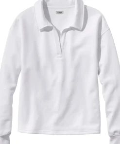 Sunwashed Sweats Splitneck Polo - Women's