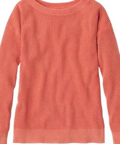 Sunwashed Waffle Sweater - Women's
