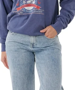Surf Dept. Relaxed Raglan Crew Neck Sweater - Women's
