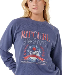 Surf Dept. Relaxed Raglan Crew Neck Sweater - Women's