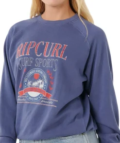 Surf Dept. Relaxed Raglan Crew Neck Sweater - Women's