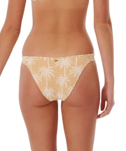 Surf Palms Banded Cheeky Bikini Bottom - Women's