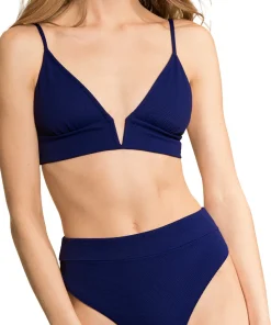 Suzy Q High Rise/High Leg Bikini Bottom Reversible - Women's