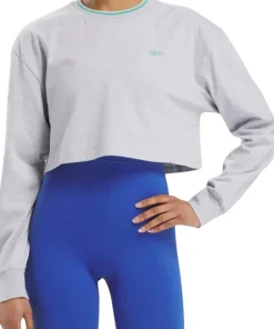 Team Long Sleeve Crop Top - Women's