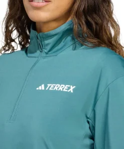 Terrex Multi CLIMAWARM Half-Zip Tech Fleece Jacket - Women's