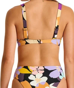 Textured Underwire Bikini Top - Women's
