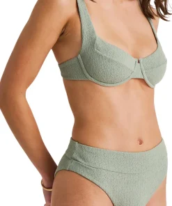 Textured Underwire Bikini Top - Women's