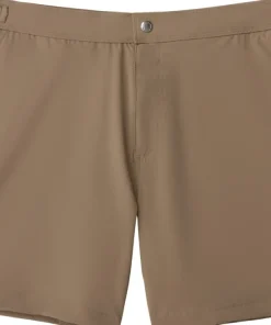 The Lifeguard Keep It Tight Tailored Solid Swim Shorts with Compression Liner 6.5" - Men's