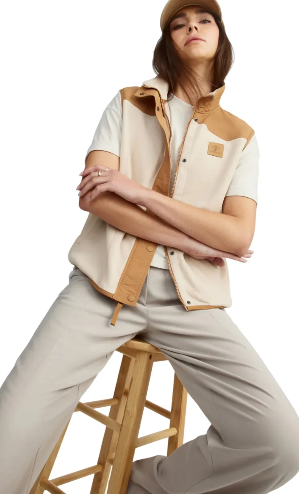 The Original Sleeveless fleece Vest - Women's