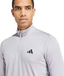 Train Essentials Camo Training 1/4-Zip Long Sleeve T-Shirt - Men's
