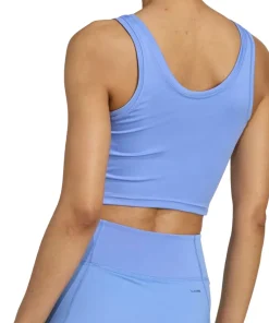 Train Essentials 3-Stripes Crop Tank Top - Women's