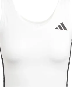 Train Essentials 3-Stripes Crop Tank Top - Women's