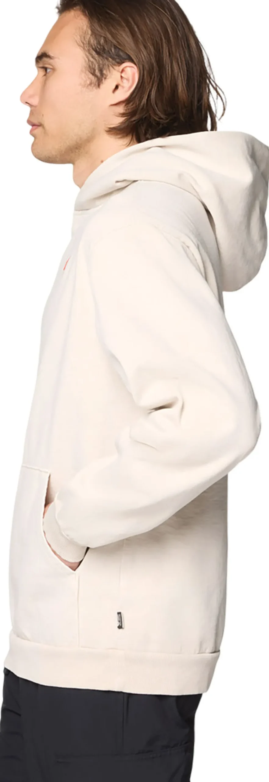 Tri-Color Logo Garment Dyed Hoody - Men's