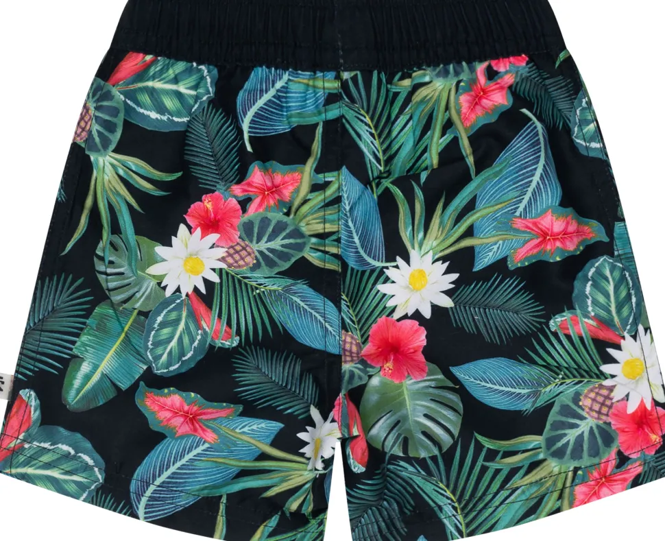 Tropical Print 2 Piece Rashguard Set - Baby Boy